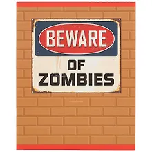 Купить Тетрадь в клетку Listoff, "Опасность!", 48 листов, в ассортименте — Фото №1