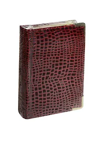 Купить Ежедневник недатированный А6 152 листа "Prestige. Iguana" бордовый — Фото №1