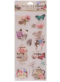 Купить 3D Наклейки Розы (WX-003W) — Фото №1