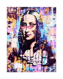 Купить Картина по номерам LORI "Глазами улиц", холст на подрамнике 30х40 см — Фото №1