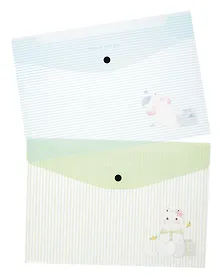 Купить Папка-конверт на кнопке А4 "Котики" ассорти — Фото №1