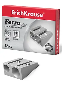 Купить Точилка 2отв. "Ferro Plus" металл., ErichKrause — Фото №1