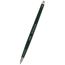 Купить Карандаш цанговый 2,0мм, НВ, корпус пластик, темн.зелен, TK-9400 Faber-Castell — Фото №1