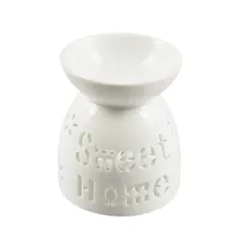 Купить Аромалампа Sweet Home (белая) (керамика) (9х8) (12-07836-C6) — Фото №1