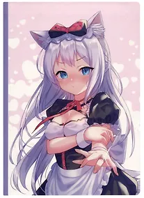 Купить Блокнот Аниме Девушка с ушками (Сёдзё) (цветная) — Фото №1