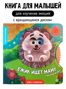 Купить Книги с окошками и диском. Ёжик ищет маму — Фото №1