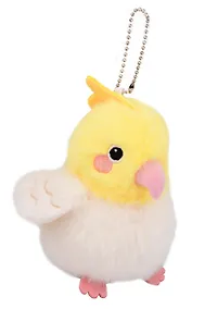 Купить Брелок Попугай Какаду (плюш) (11см) (12-81018-202510-SPT-17) — Фото №1