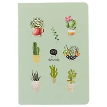 Купить Блокнот «Кактусы», 256 страниц, 13 х 19 см — Фото №1