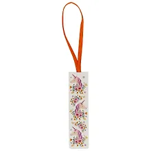 Купить Закладка с резинкой «Единороги фиолетовые» — Фото №1