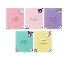Купить Тетрадь в клетку Centrum, "Kuromi+My Melody", 18 листов, в ассортименте — Фото №1