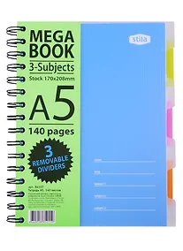 Купить Тетрадь 140 листов клетка "MEGA BOOK" — Фото №1