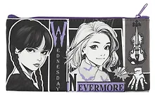 Купить Пенал-косметичка "Венсдей" 20,5*10,8см, полиэстер — Фото №1