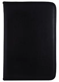 Купить Папка деловая "Granada" 250*350 кожзам, черная, объемная, 1 отделение, с зажимом — Фото №1