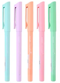 Купить Ручка шариковая Luxor, Liquiwrite, синяя 0,7 мм, в ассортименте — Фото №1