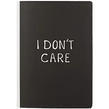 Купить Блокнот I don't care — Фото №1