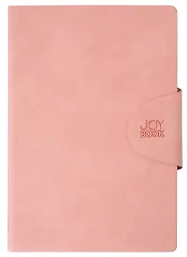 Купить Ежедневник недат. А5 136л "Snap book. No 1" розовый, иск.кожа, интегр.переплет, клапан, офсет, ляссе — Фото №1