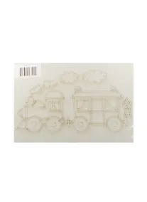 Купить Трафарет Паровозик (А5) (471) (упаковка) — Фото №1