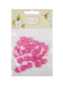 Купить Цветок гибискус (В908) в пакете 25 шт,  ярко-розовый (11-08631-105) — Фото №1