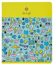 Купить Тетрадь в клетку Be Smart, Stickers, А5, 48 листов, желтая — Фото №1