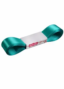 Купить КТ Лента атласная 2см*4 ярда,347-Teal — Фото №1