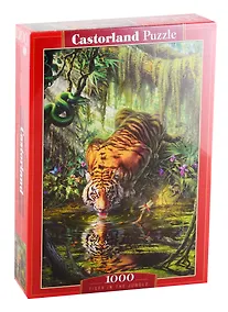 Купить Пазл Тигр в джунглях Castorland 1000 элементов C-103935 — Фото №1