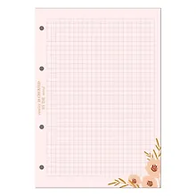 Купить Сменный блок для тетрадей "April", 50 листов в клетку, 70г/м2 — Фото №1