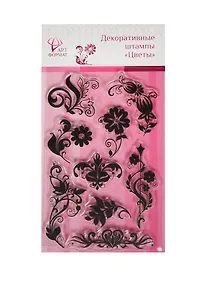 Купить Набор для творчества Декоративные штампы Цветы AF07-061-03 — Фото №1