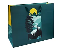 Купить Пакет А3+ 40*50*15 "Горы" нейтр., бум.мат.ламинат — Фото №1