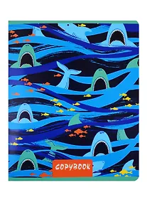 Купить Тетрадь общая «Морской паттерн», 48 листов в клетку, A5, в ассортименте - Феникс+ — Фото №1