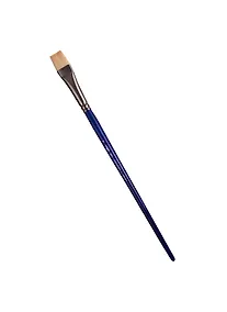 Купить Кисть художественная Манеж, синтетика упругая, плоская, длинная ручка №10, Гамма — Фото №1