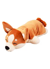 Купить Мягкая игрушка Корги Сплюша лежачая, 50 см., СмолТойс — Фото №1