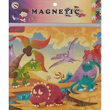 Купить Магнитная рамка-пазл Динозавры 19,5х17, 2 вида в ассортименте — Фото №1