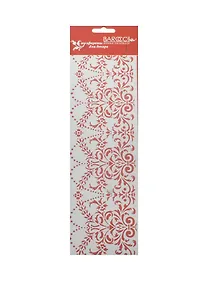 Купить Трафарет пластик многоразовый Бордюр Классический 5 (АН3835500) (Б-031) (10х32 см) (упаковка) — Фото №1