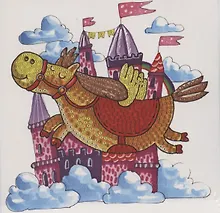 Купить Алмазная мозаика MAZARI Открытка своими руками Пони- Пегас, 15х15 см, ОПП-упаковка — Фото №1