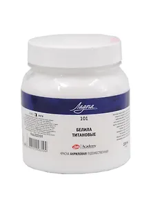 Купить Краска акриловая "Ладога" белила титановые, 220мл, ЗХК — Фото №1