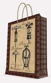 Купить Пакет Феникс Бумажный Штопоры 26*32,4*12,7см 40845 — Фото №1