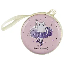 Купить Монетница на молнии Kitty ballerina (7см) (металл) (ПВХ бокс) — Фото №1
