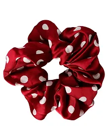 Купить Резиночка Горошек (бургунди) (полиэстер) (15см) (12-20262703-10) (Lafilaf) — Фото №1