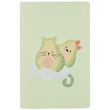 Купить Тетрадь в клетку Kairui, Lovely avocados, 32 листа, в ассортименте — Фото №1