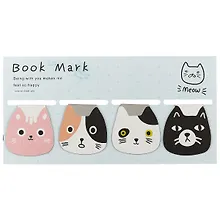 Купить Магнитные закладки «Мордочки котов» — Фото №1