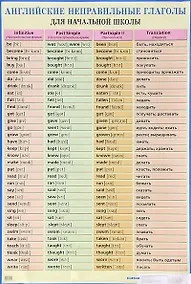 Купить Английские неправильные глаголы для начальной школы — Фото №1