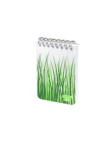 Купить Блокнот А7 50л кл. "Stila Nature Трава" спираль, прозр.пластик.обл., stila — Фото №1