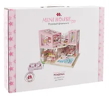 Купить Интерьерный конструктор для творчества Румбокс MiniHouse Розовый фламинго — Фото №1