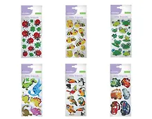 Купить HOBBY TIME Наклейки с подвижными глазками, набор №1, 6 видов — Фото №1