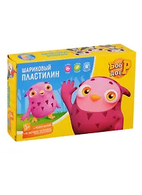 Купить Шариковый пластилин Бобр добр, мелкозернистый, 6 цветов по 100 мл — Фото №1