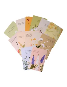 Купить Мини открытки 12шт "Цветы и пожелания" — Фото №1