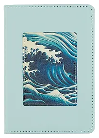 Купить Записная книжка А6+ 80л лин. "SYNONIMS. 2" иск.кожа, поролон, нашивка — Фото №1