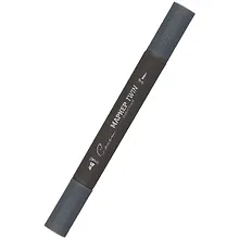 Купить Маркер художественный "Сонет" холодный серый 8, двухсторон., тонк. и широк.долото, Сонет — Фото №1