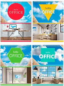 Купить Блокнот А5 60 листов клетка "Hello office" — Фото №1
