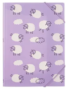 Купить Папка на резинке А5 "Овечки" — Фото №1